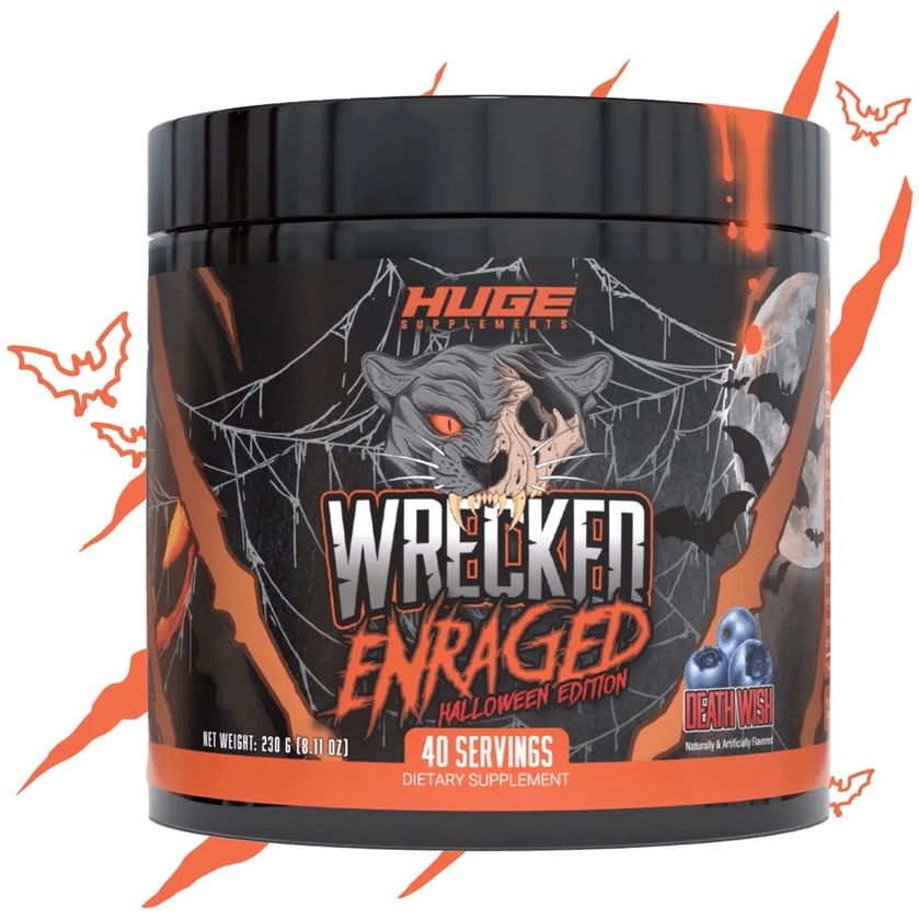 Huge Supplements Wrecked Enraged PreWorkout (20 servings) Shopee