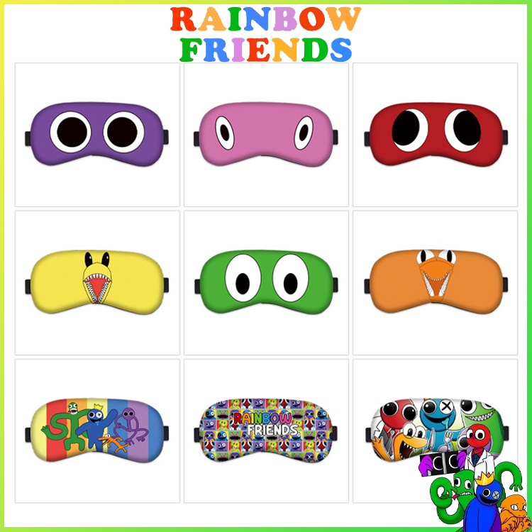 Roblox Rainbow Friends eye mask anime peripheral blindfold personality
