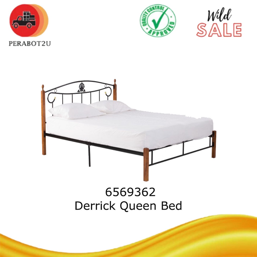 Thick Metal Solid Bed Frame / Queen Bed/ Katil Kelamin besi / Bingkai