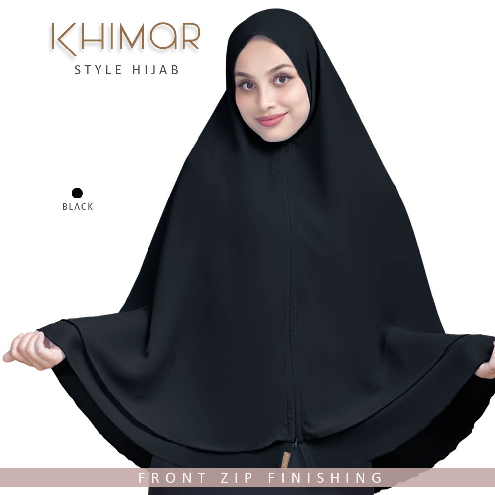 Khimar Hijab Majlis/Umrah by Vogue Muslimah (Set Free Gift Nikab) READY STOCK