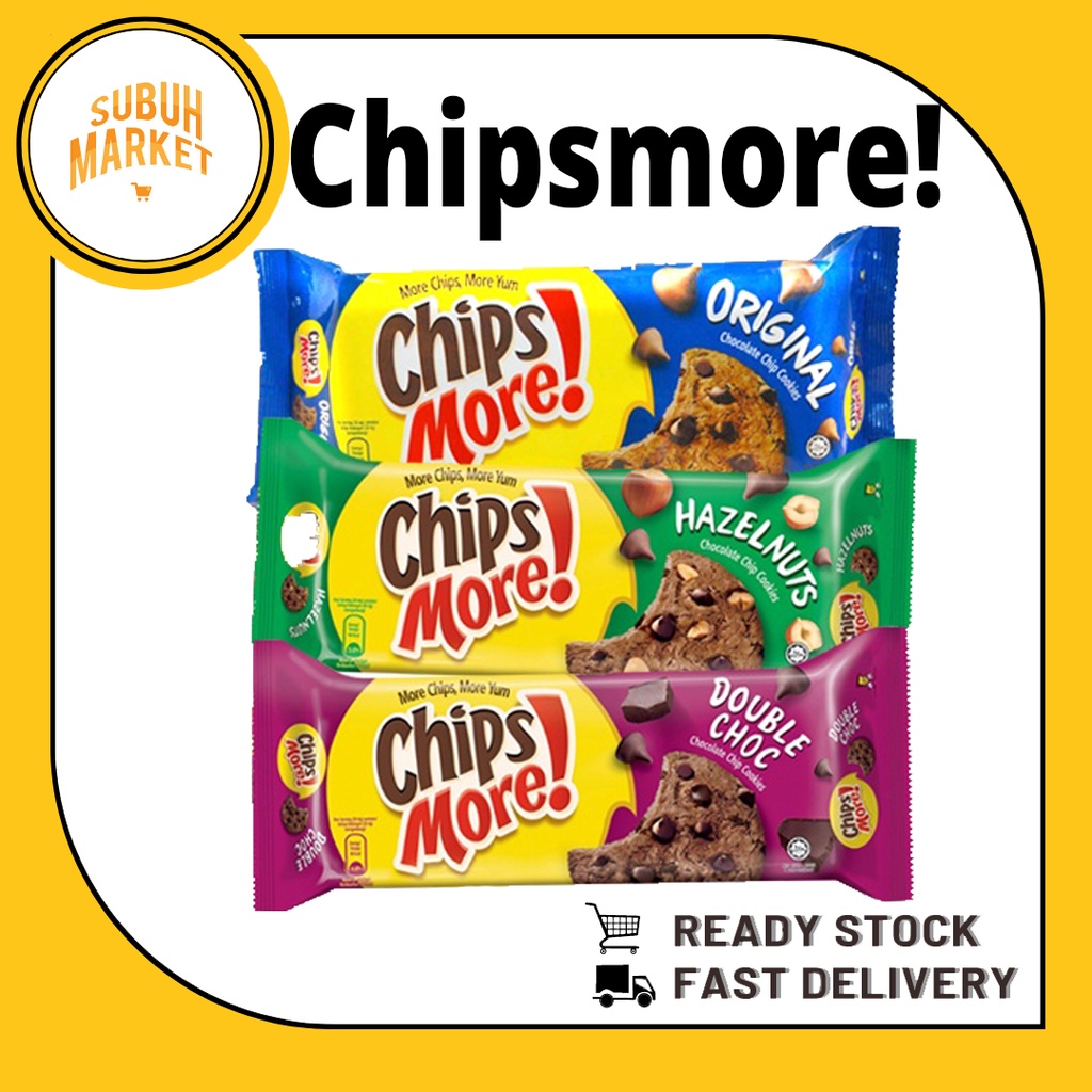Chips More Original/Double Choc/Hazelnuts 153g Shopee Malaysia