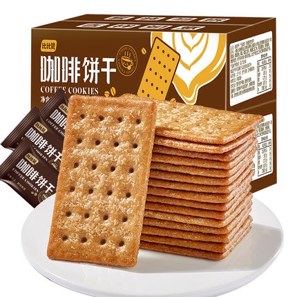 比比赞 咖啡饼干 16g 早餐饼干零食 BIBIZAN Coffee Biscuit Cookie Crackers