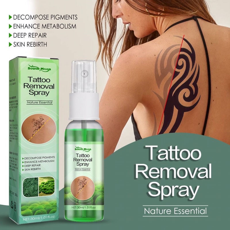 SOUTHMOON TATTOO REMOVAL SPRAY Penghilang tatu penanggal tatu tattoo removal tattoo remover Buang tatu pencuci tattoo