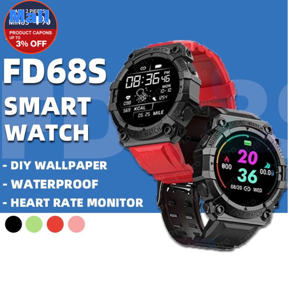FD68 Smart Watch Health Monitoring Information Reminds Ultralong