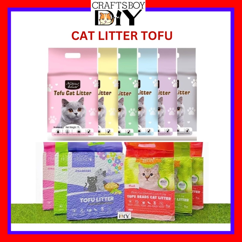 Cindy & Friends Tofu Litter Cindy Recipe Tofu Litter Natural World Tofu Litter Tofu Beads Cat