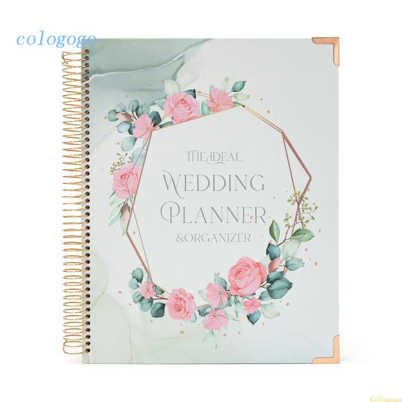 COLO Floral Wedding Planner Book Wedding Organizer Bridal Journal