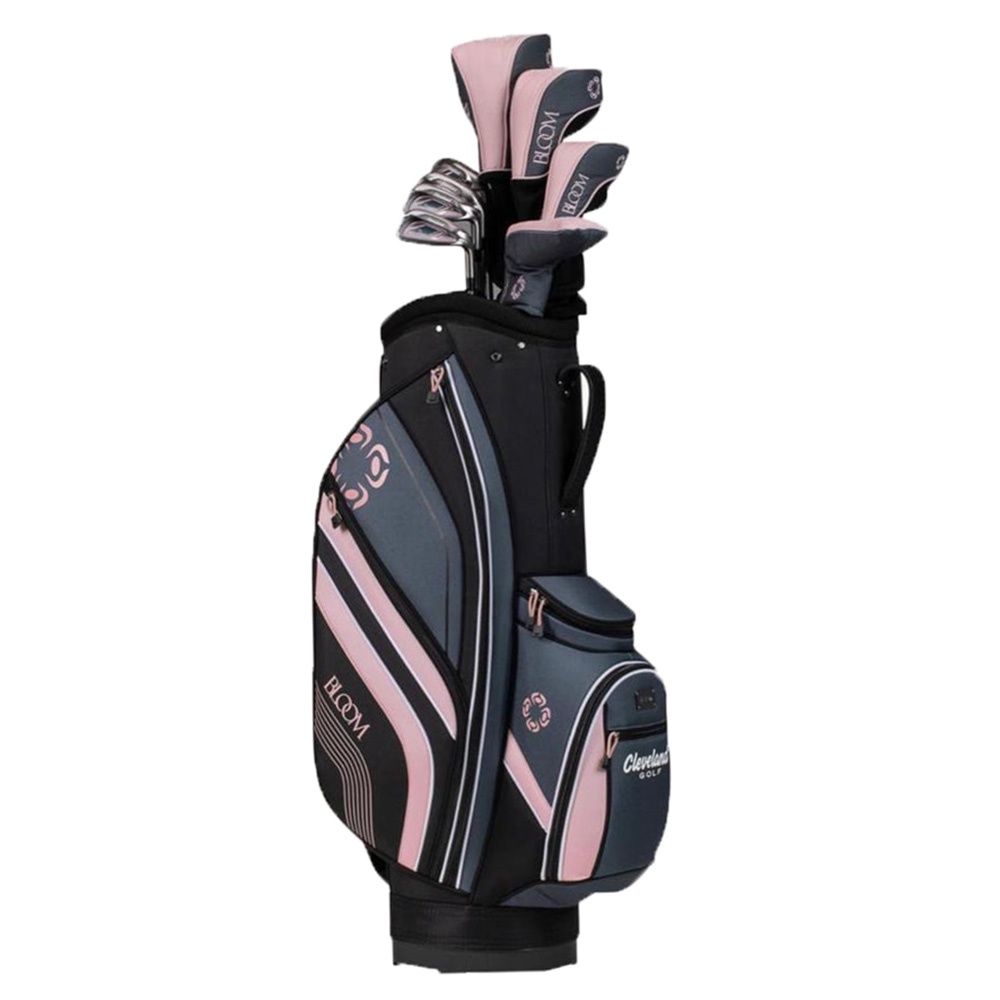 Cleveland Bloom Ladies Golf Package Set (9 Clubs + Golf Bag)