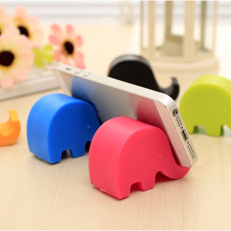 Universal Plastic Elephant Desktop Phone Bracket/Desk Bracket Smartphone Holder Cell Phone Support/Portable Phone Stand