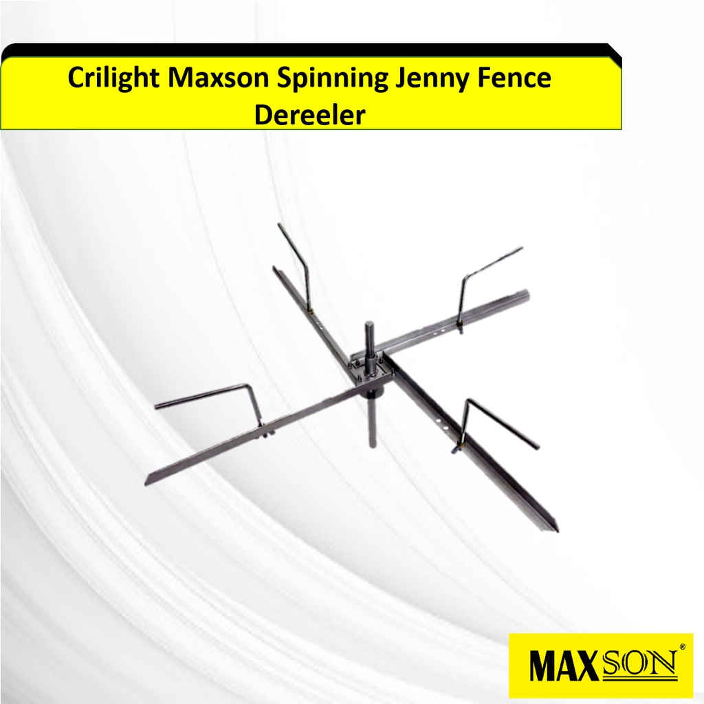 Crilight Maxson Spinning Jenny Fence Dereeler untuk high tensile wire