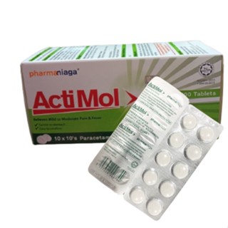 ACTIMOL 500MG / 650MG (10 TAB) | Shopee Malaysia