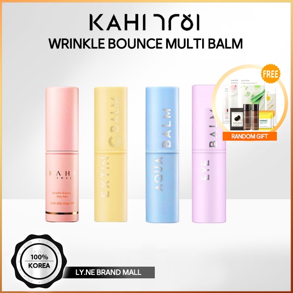 [kahi] Wrinkle Bounce Multi Balm 9g Uv Aqua Balm Extin C Balm Eye Balm Kisstin Balm Kim