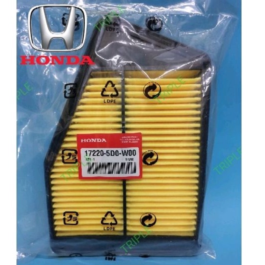 Air Filter Honda Accord 2.0 2013(172205D0W00) Shopee Malaysia