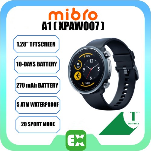 Xiaomi Mibro A1 Smartwatch HD Screen 1.28inch SpO2 Blood Oxygen Heart ...
