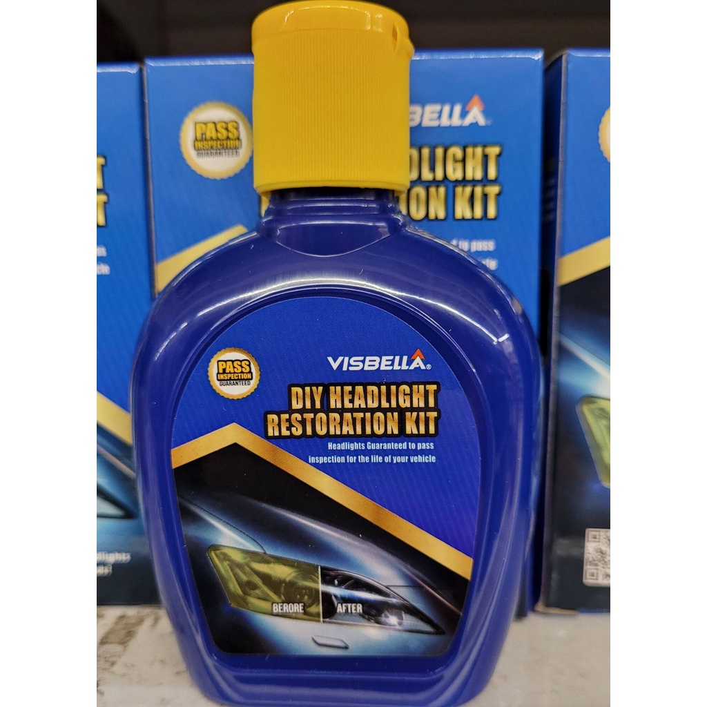 VISBELLA DIY Headlight Restoration Kit Shopee Malaysia