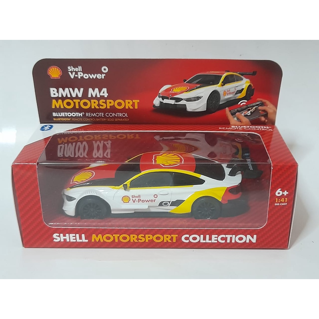 Shell Motorsport Bluetooth Remote Control Car BMW M4 MOTORSPORT