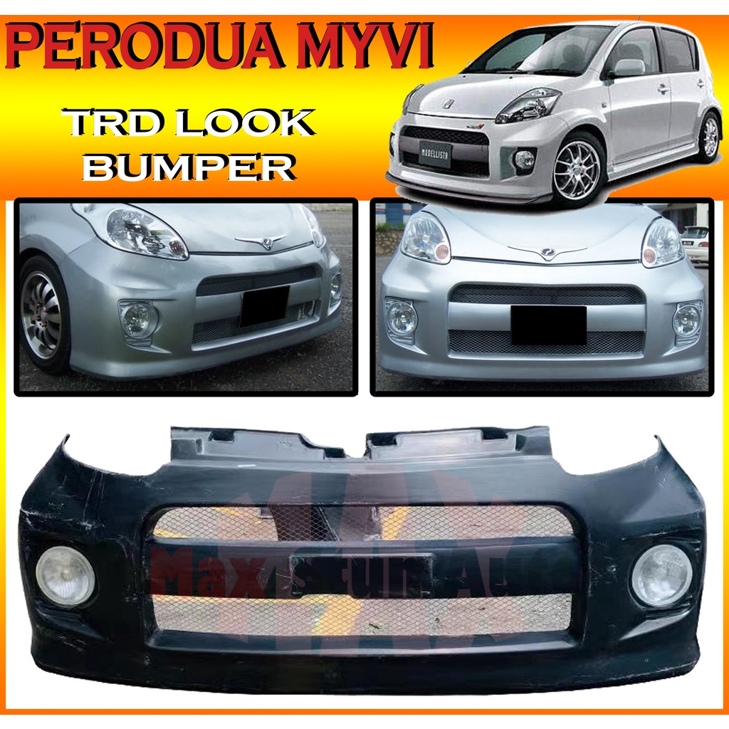 PERODUA MYVI TRD FRONT BUMPER (TRD/PASSO) FOR MYVI PASSO BUMPER DEPAN