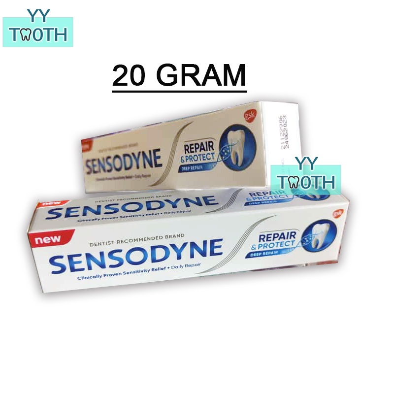 small toothpaste sensodyne repair protect toothpastes travel mini saiz