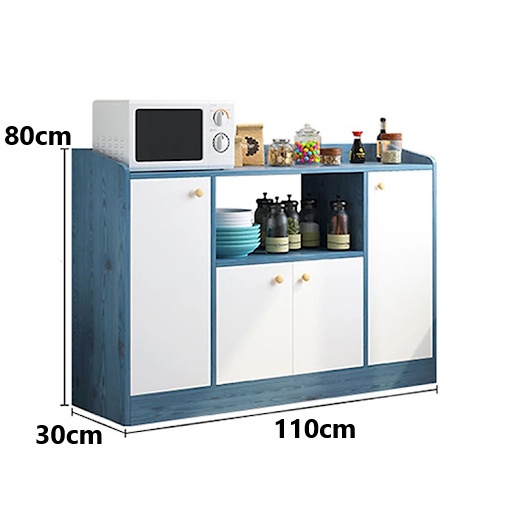80/110/120cm Modern Minimalist Nordic Style Kitchen Storage