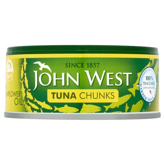 John West Tuna Steak/ Chunk Sunflower Oil/Spring water/Brine import ...