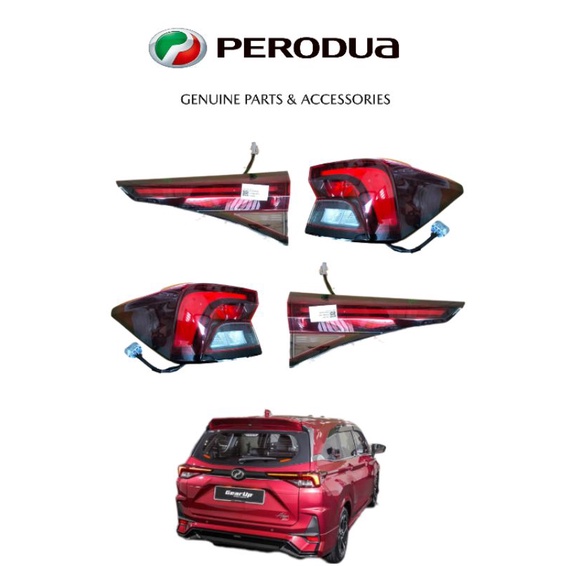 PERODUA ALZA 2022 TAIL LAMP ORIGINAL Shopee Malaysia