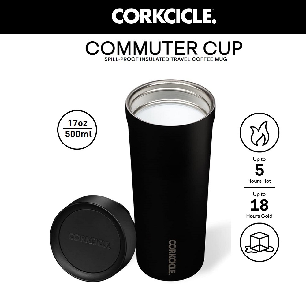 Corkcicle 500ml Commuter Cup Thermal Cup Ceramic Internal Coating