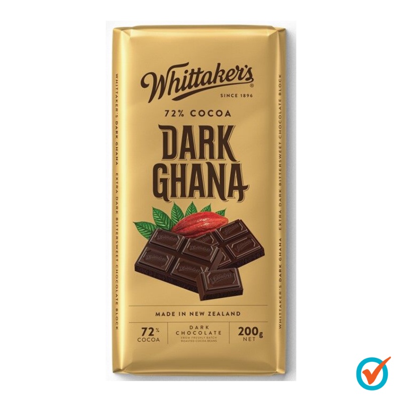 Whittaker's Blocks Dark Ghana 200g