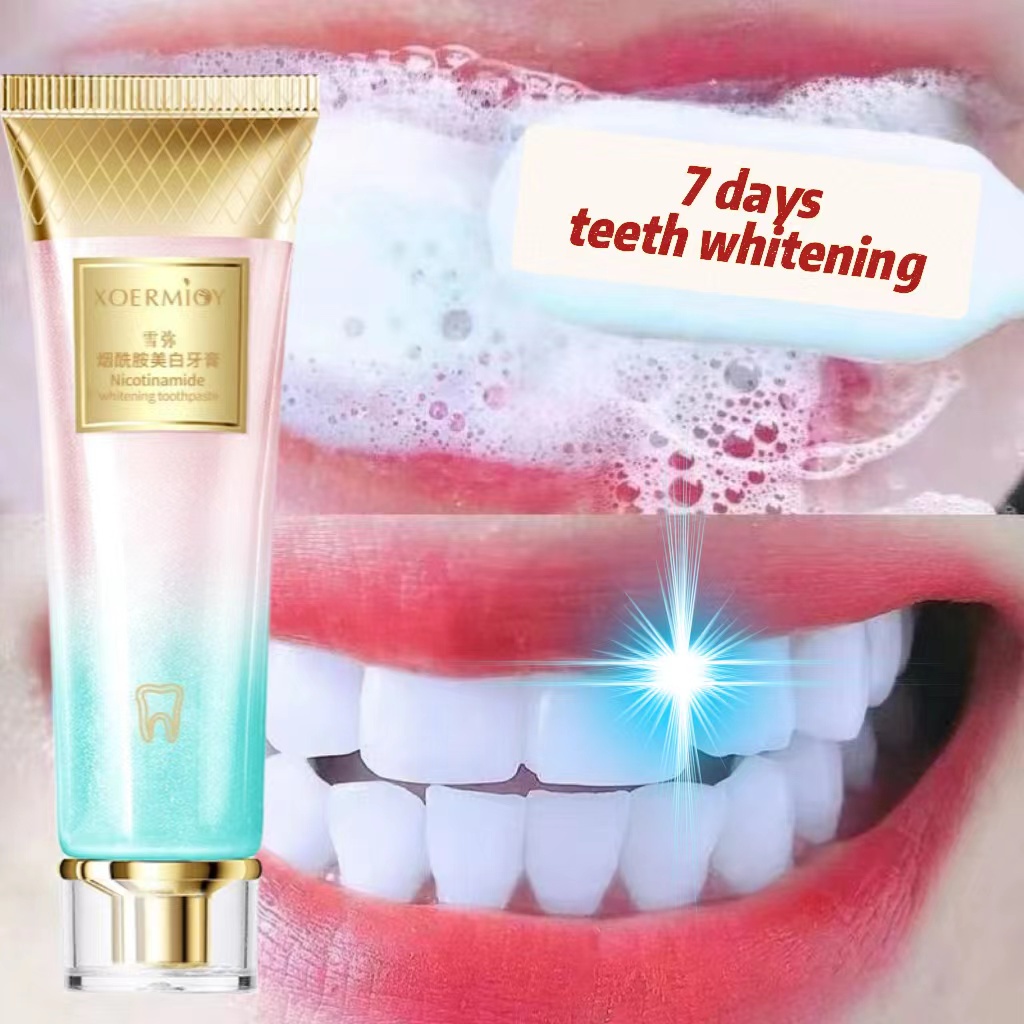 Whitening Niacinamide toothpaste Ubat Gigi Teeth Whitening Pemutih Gigi ...