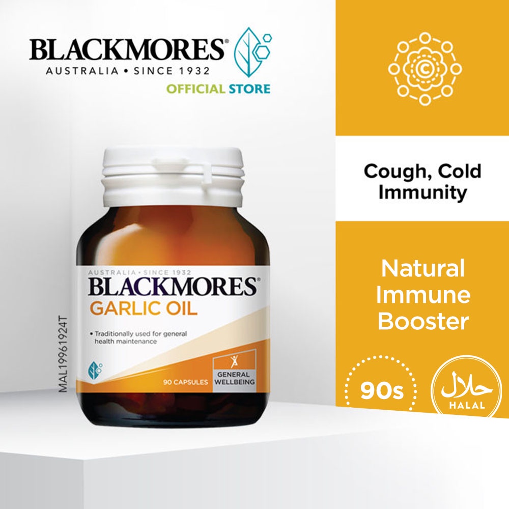 Blackmores Garlic Oil 90's Warong