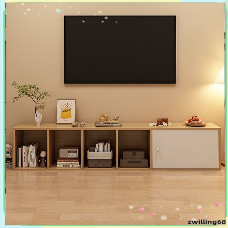 TV simple modern floor type small house TV wall