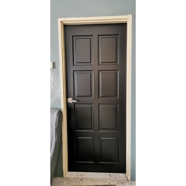 Pintu Kayu Keras Meranti 100% Original Wooden Solid Timber Hardwood