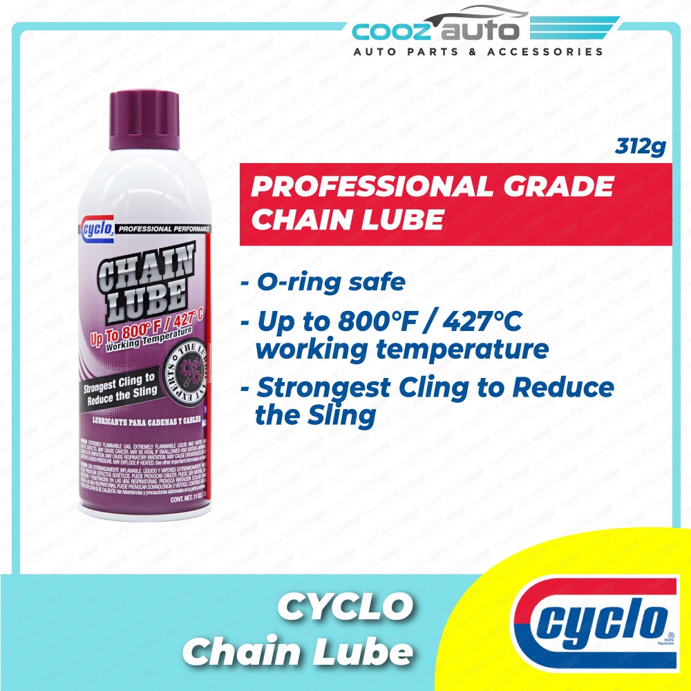 [ CLEARANCE ] Cyclo Automotive Moly & Graphite Chain & Cable Lube