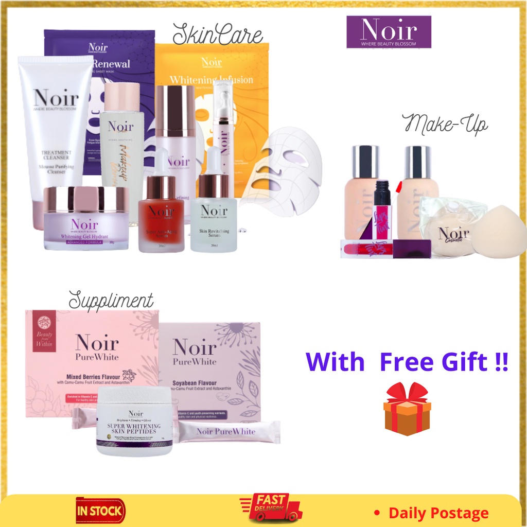 Noir Skincare | Serum | Essence | Pencuci Muka | Produk Kecantikan