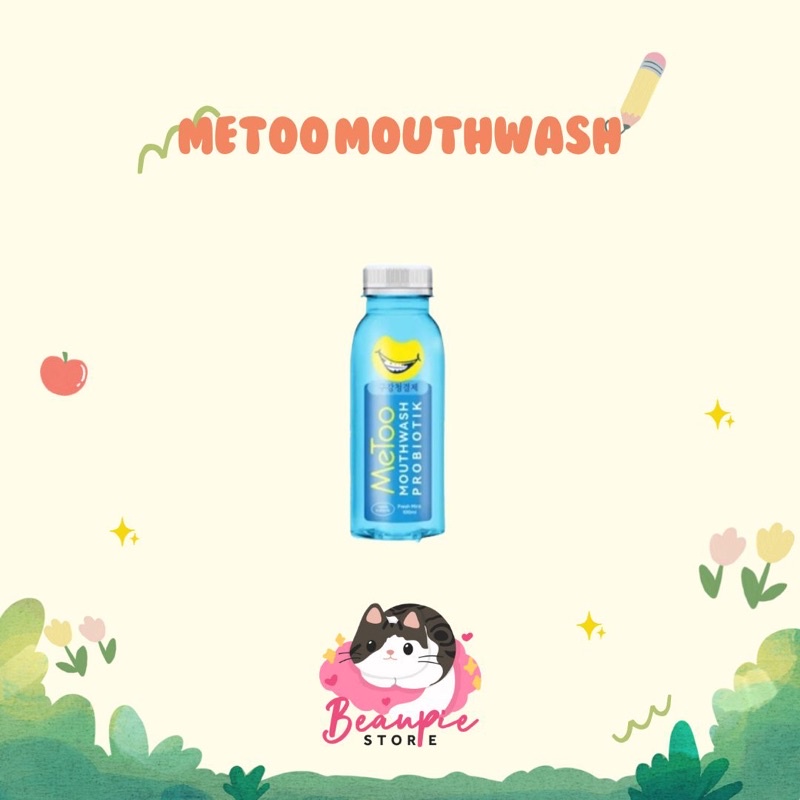 Metoo mouthwash Probiotic Gargle Medicine me too 100 ml Shopee Malaysia