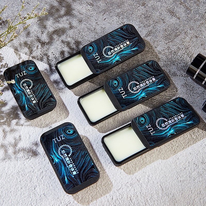 Solid Perfume Fragrances for Men Women Natural Fragrance Balm Body Deodorant Antiperspirant Portable Case