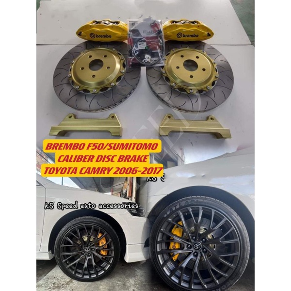 TOYOTA CAMRY BREMBO F50/SUMITOMO CALIBER 4 POTS FRONT DISC ROTOR DISC