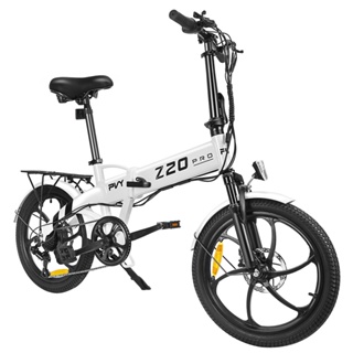 PVY Z20 Pro Electric Bike 20 Inch Tire 500W Hub Motor 25Km/h Max Speed 36V 10.4Ah Removable Battery 80-100KM Range LCD Display – Grey