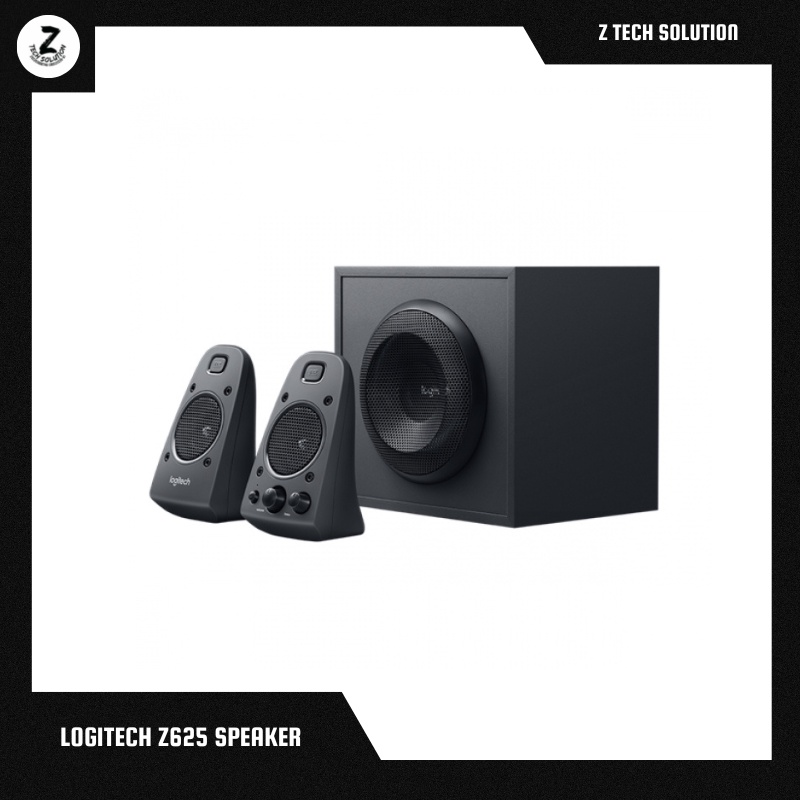 Logitech Z625 Gaming Speaker System with Subwoofer and Optical Input
