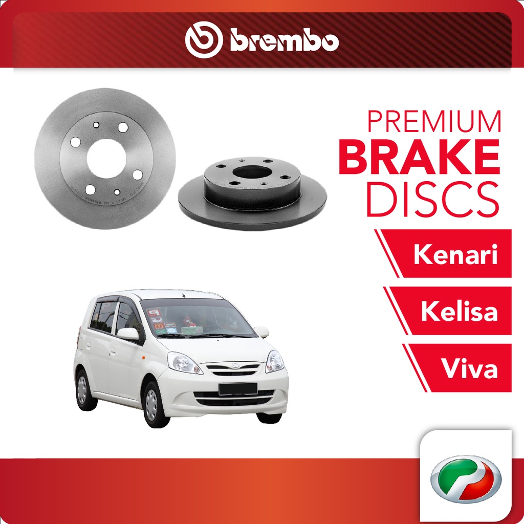 BREMBO BRAKE DISC KELISA KENARI VIVA BRAKE DISC ROTOR FRONT DEPAN