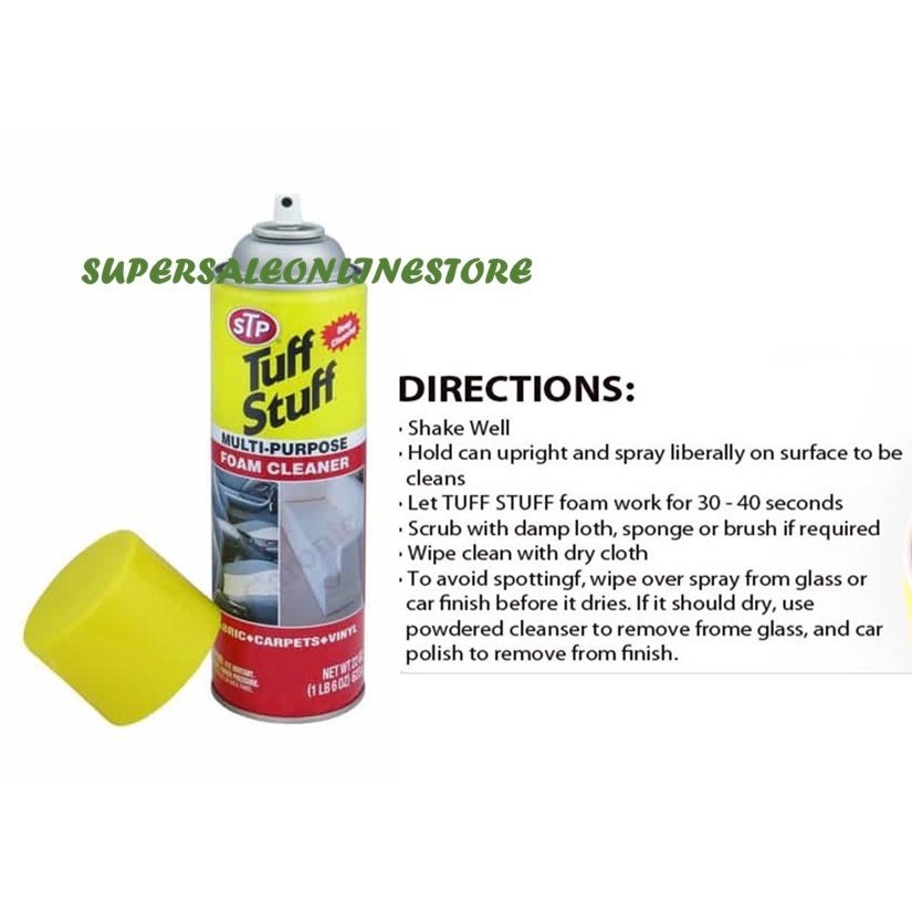 1PC STP Tuff Stuff MultiPurpose Foam Cleaner (623g) Shopee Malaysia