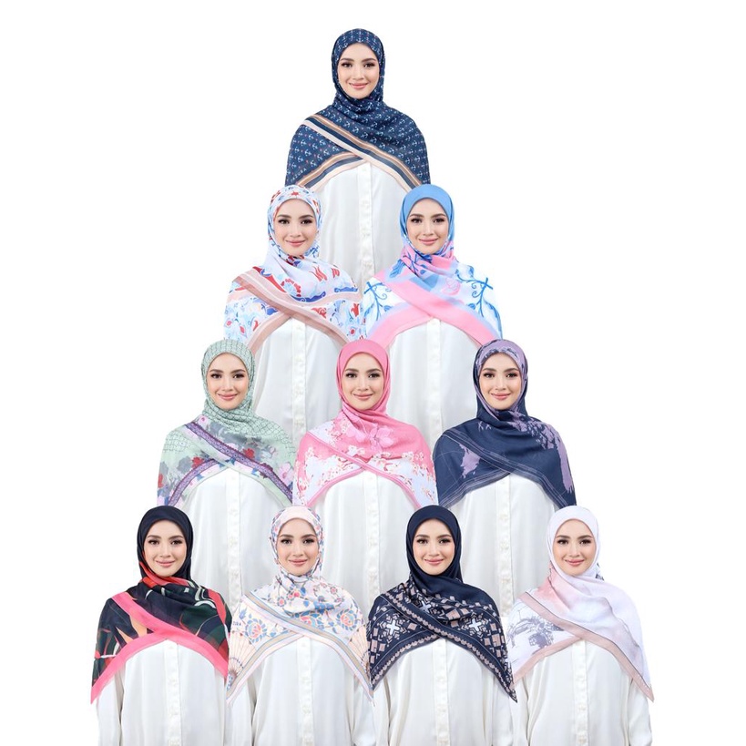 FAZURA Tudung White Label Bayu Rindu Collection (10 designs)