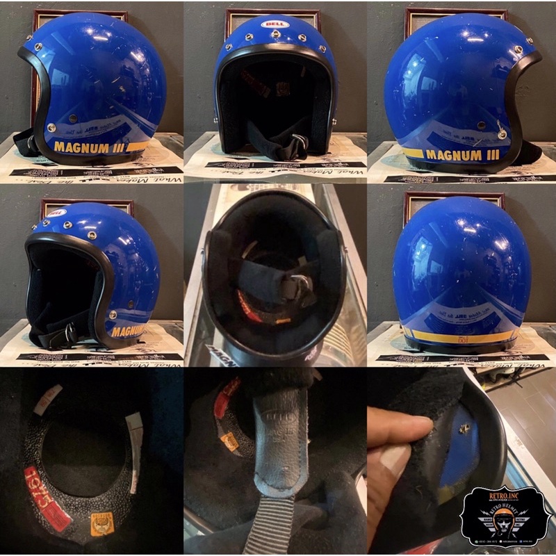 bell-helmet-magnum-iii-original-59cm-shopee-malaysia