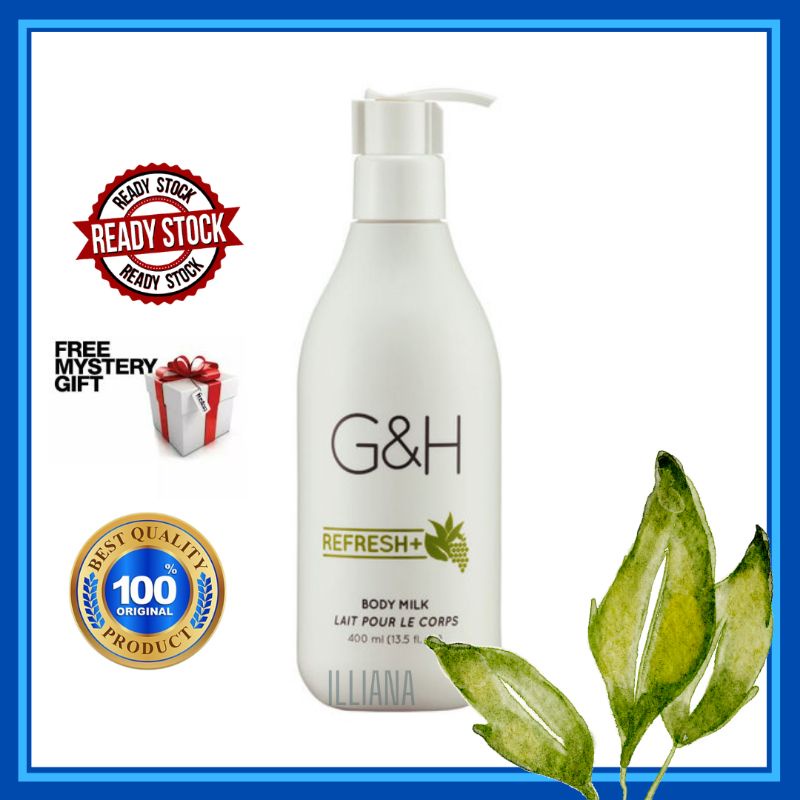Amway G&H REFRESH+ Krim Badan Lotion Body Losyen Badan 400ml Shopee