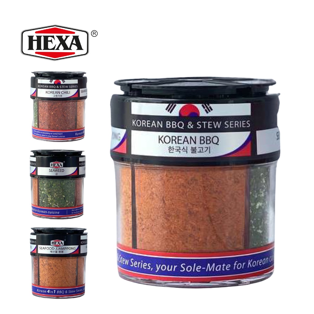 HEXA HALAL Korean 4 In 1 BBQ & Stew Seaweed Jjamppong Korean Chili Bottle Shopee Malaysia