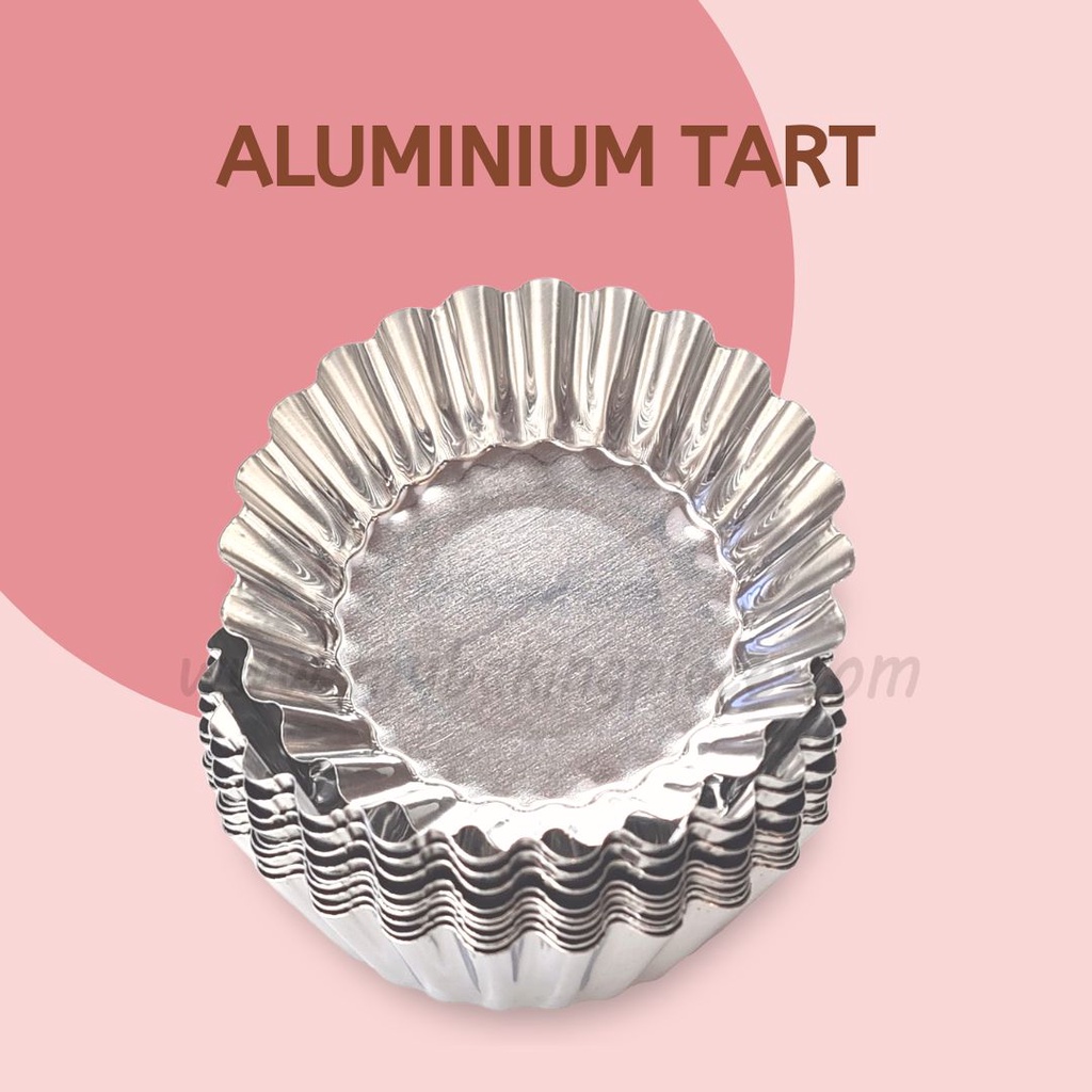 Acuan Tart Telur Tart Mould Egg Aluminium Egg TArt Mould Adjustable