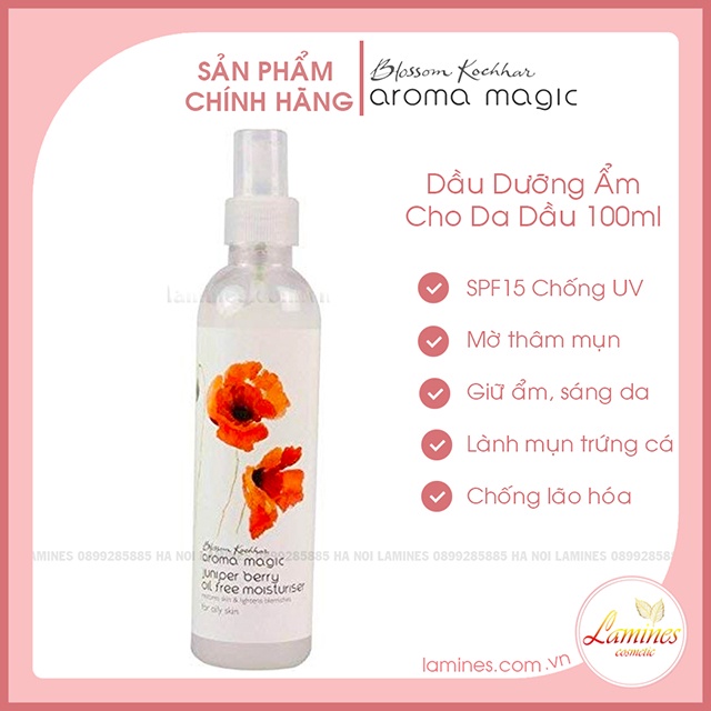 Oil Control Moisturizer Aroma Magic Juniper Berry Oil Free
