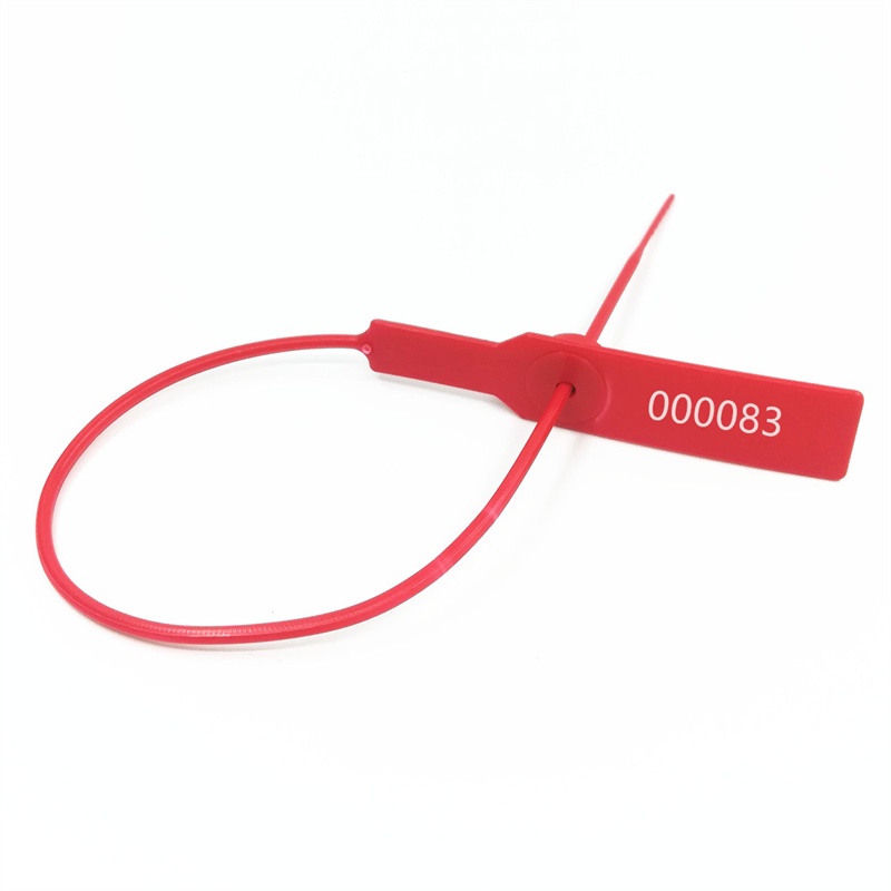 Tag Tamper Seals Plastic Security Seals 100PCS Serial Numbered Tamper Proof Seals Self Locking Fire Extinguisher Tag Disposable Luggage Tags Pull Tight Tamper Ties I3127332016 Self-locking Security Tags - View #13