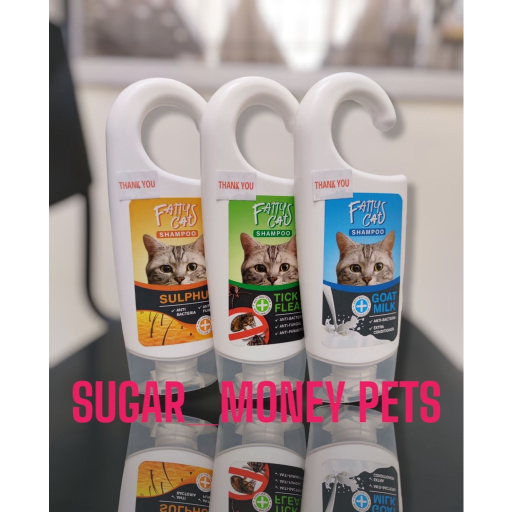 FATTY CAT Antibacterial, AntiFungal, Extra Conditioner Shampoo ( TICK