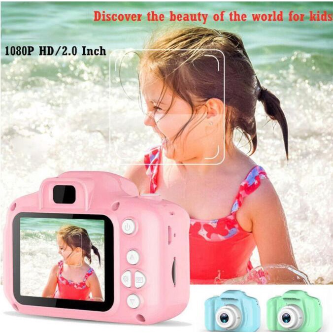 X2 Children Mini Camera 2 Inch LCD Screen dslr camera HD Digital Camcorder video camera kids camera children toys