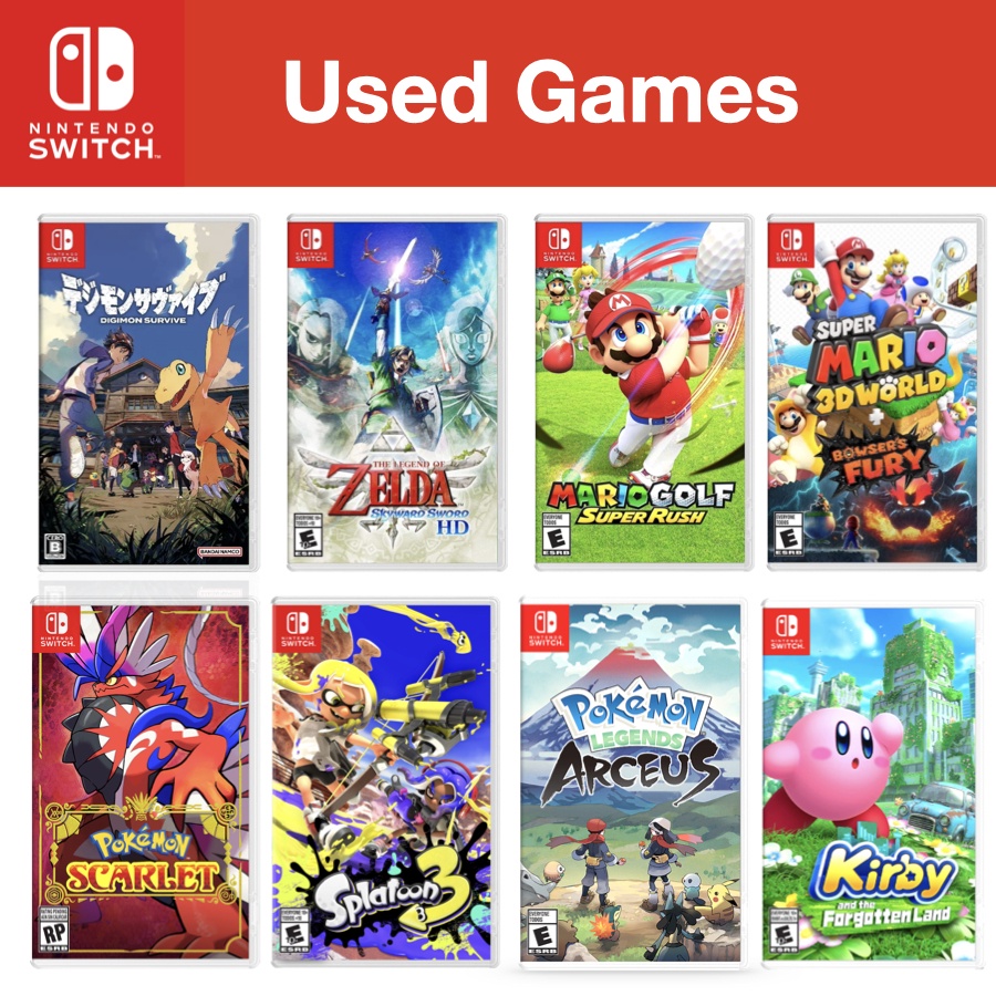 Nintendo Switch Used Games ( Perfect Condition ) | Shopee Malaysia