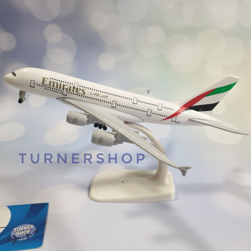 Emirates Airlines A380 20CM Aircraft Model Die-cast Metal Airplane